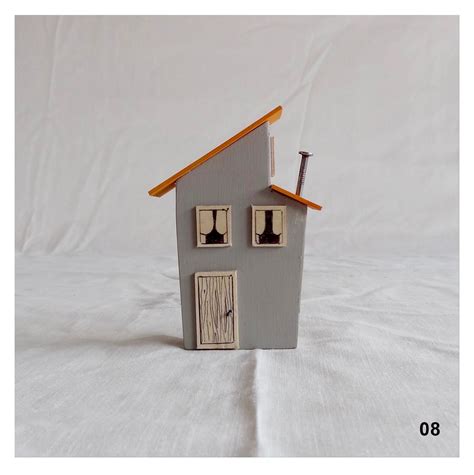 Affordable Art Pieces Using Recycled Materials These Miniature Houses