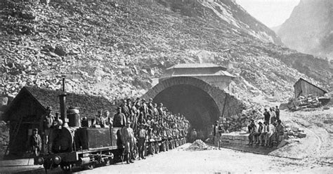 Eduard gruner war der erste, der einen basistunnel für autos und züge durch das gotthardmassiv konzipierte. PIONIER: Dr. Escher - und wie er lernte, den Gotthard zu ...