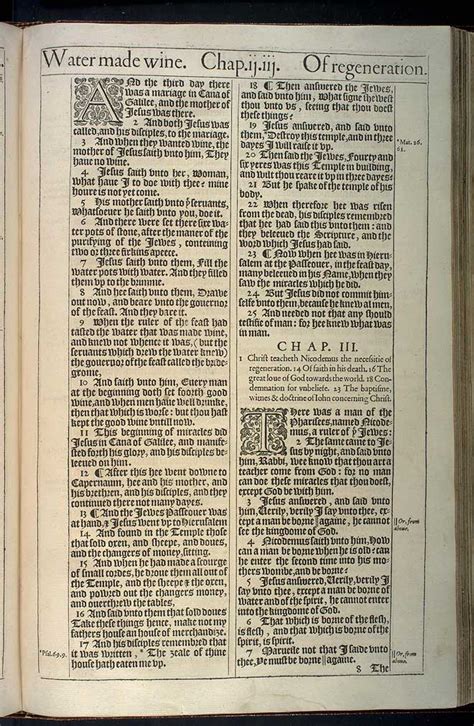 John Chapter 3 Original 1611 Kjv