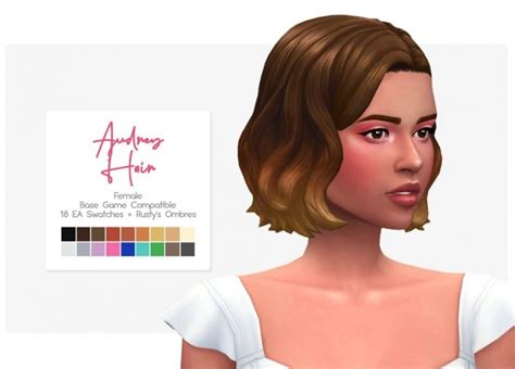 Audrey Hair And Adora Bow At Nolan Sims Sims 4 Updates