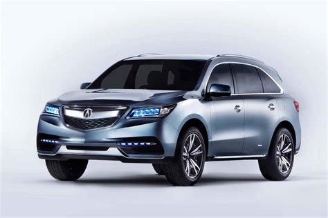 First Look 2014 Acura Mdx Prototype The Detroit Bureau