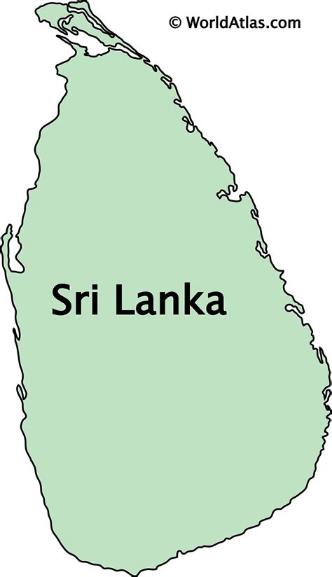 Mapas De Sri Lanka Atlas Del Mundo