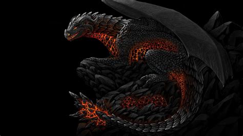 Dark Dragon Dark Dragon Fire Wallpaper With Resolutions 1920×1080