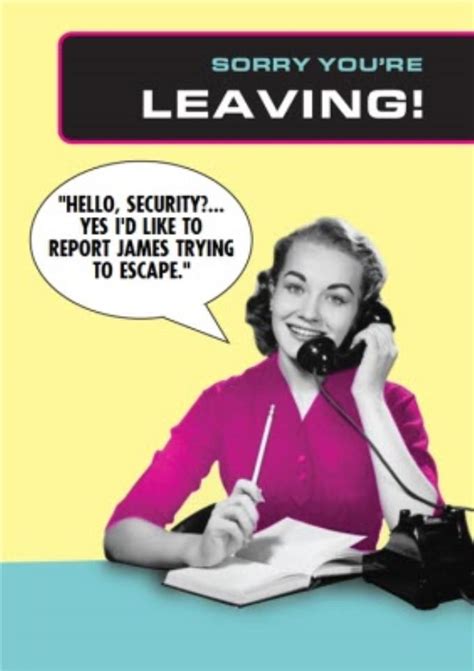 Leaving Card Leaving Cards Personalized Card Memes Escape Report
