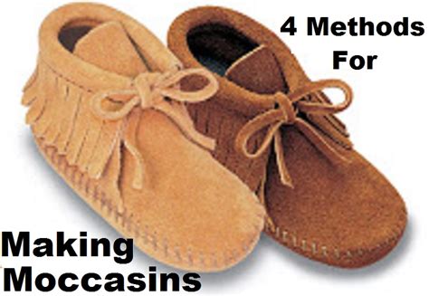 4 Methods For Making Moccasins The Prepared Page