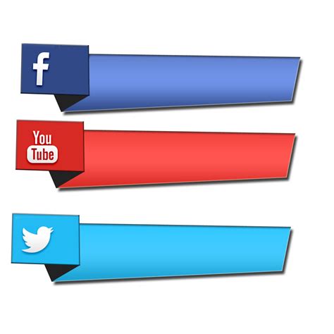 Facebook And Twitter Png Logo