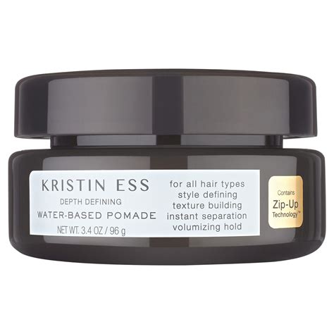 Some company warning me for this video. Kristin Ess Depth Defining Soft Matte Pomade - 3.4oz | Water based pomade, Kristin ess, Kristen ess