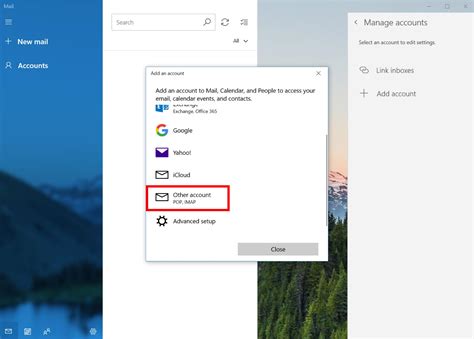 How-to setup Windows 10 Mail App - Ecenica