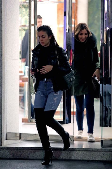 Georgina Rodriguez Goes Shopping At Luxury Retailers Fashion Junior