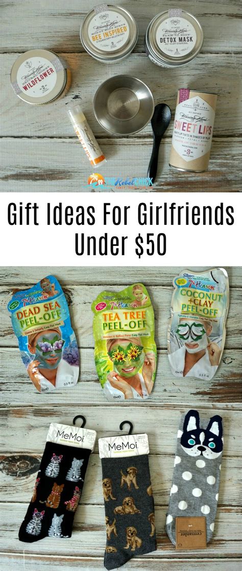 50 unique holiday gift ideas for her under $50. Gift Ideas For Girlfriends Under $50 - The Rebel Chick