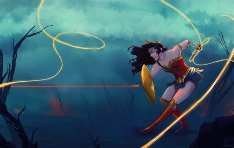 Wonder Woman Artist Artwork Digital Art Hd 4k Deviantart Coolwallpapers Me