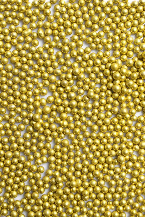 Metallic Gold Dragees Gold Balls For Cakes Fancy Sprinkles