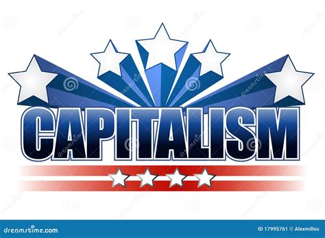Capitalism Sign Stock Vector Illustration Of Artwork 17995761