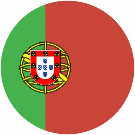 Circle Flag Portugal Icon Download On Iconfinder