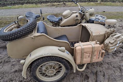 1943 Bmw Motorcycles Sidecar Combo Bmw R75 R75 Ww2 Motorcycle