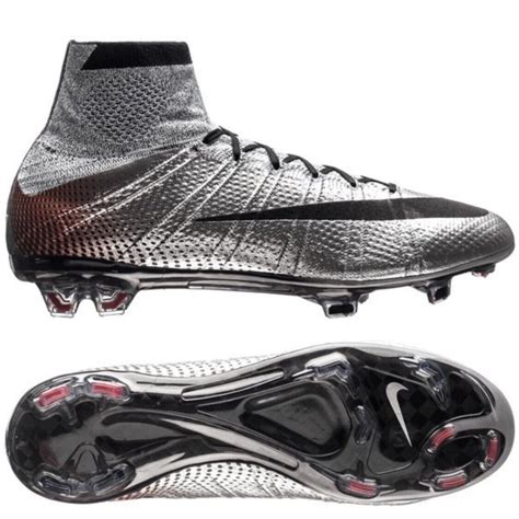 Nike Mercurial Superfly Cr7 Quinhentos Fg Ronaldo Metallic Silver