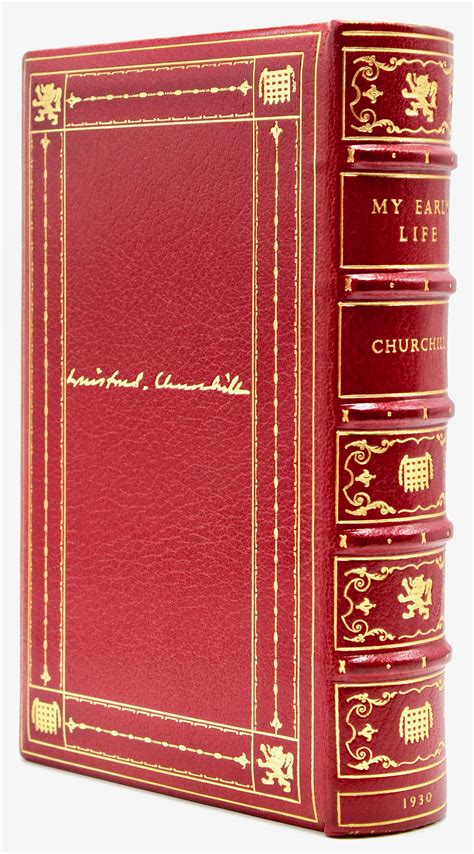 My Early Life By Winston Churchill First Edition Cosway Style