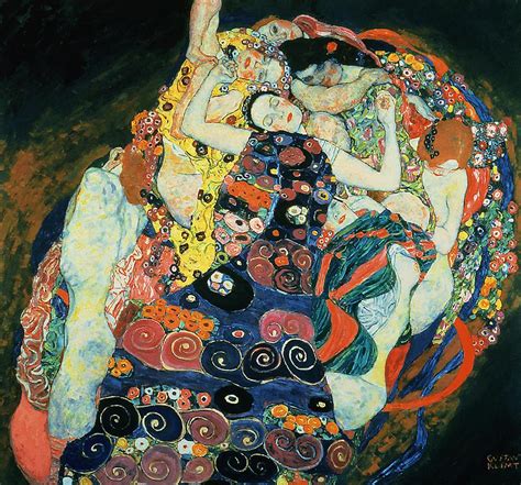The Maiden Painting By Gustav Klimt Fine Art America