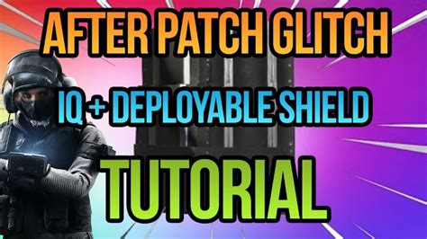 After Patch Iq Invisible Glitch Face Shield Glitch How To Rainbow