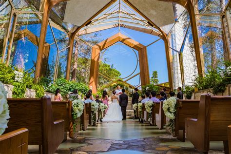 Stunning Glass Wedding Chapel Wayfarers Chapel Rancho Palos Verdes