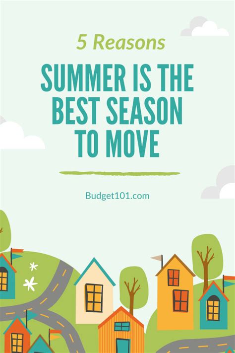 5 Reasons Summer Is The Best Season To Move Move During The Summer