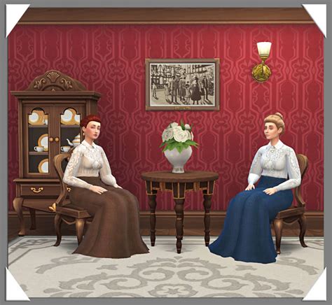 Edwardian Dress By Anni K At Historical Sims Life Sims 4 Updates