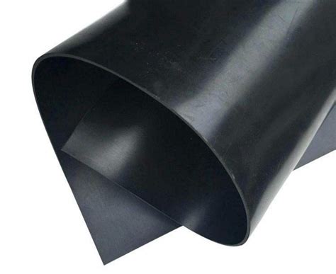 18 Thick Neoprene Rubber Sheet 24x 84 Solid Long Black 60 Duro Free