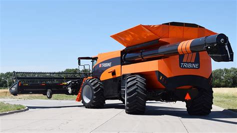 590hp Articulated Tribine Combine Goes Into Production Farmers Weekly