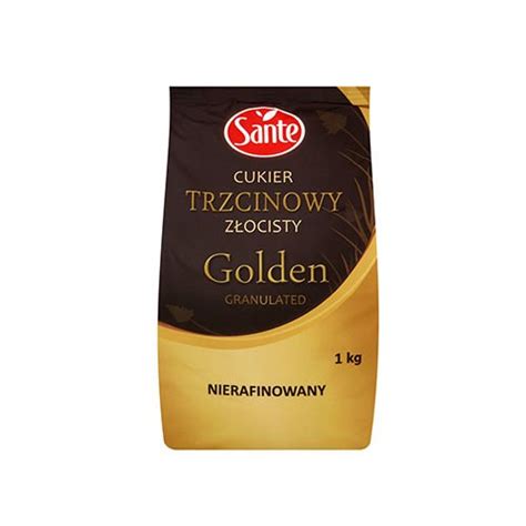 Cukier Trzcinowy Golden Granulated 1000g SANTE Cena Dawkowanie