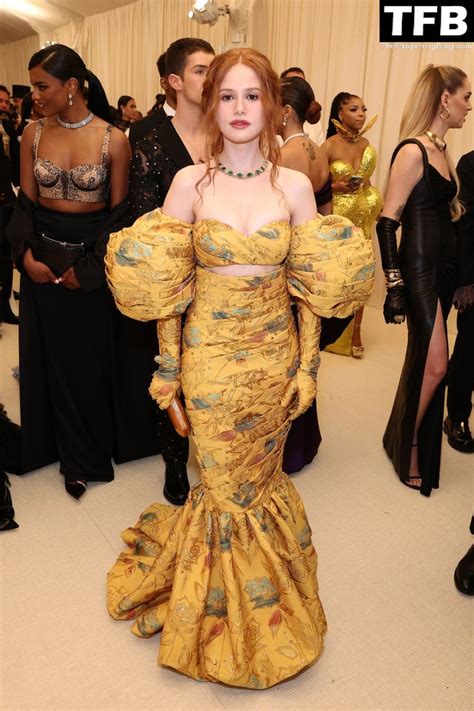 Madelaine Petsch Displays Her Stunning Figure At The Met Gala In