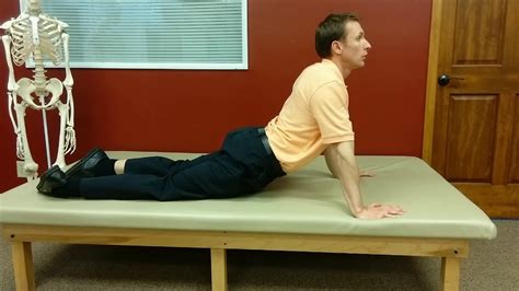Mckenzie Method For Low Back Pain And Sciatica Extension In Lying The