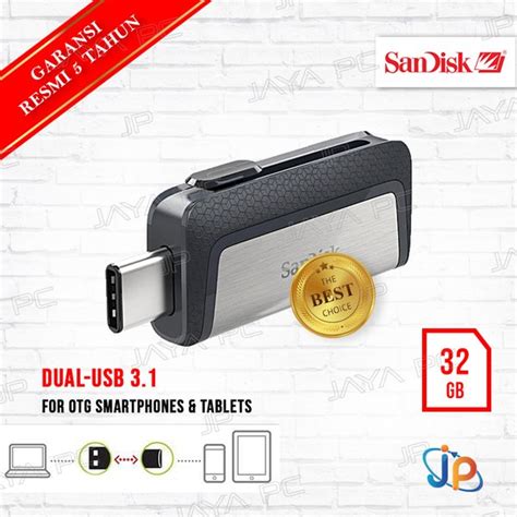 Jual Flashdisk Sandisk Ultra Dual Drive Type C 32gb 31 Flash Disk