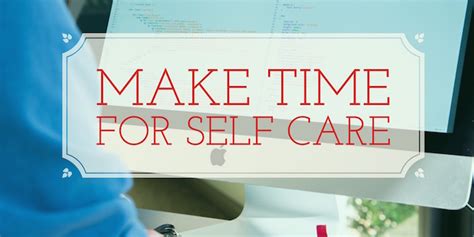 How Business Owners Can Make Time For Self Care Due