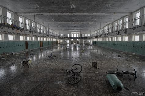 Gymnasium Inside An Abandoned Orphanage [5181 X 3452] [oc] R Abandonedporn