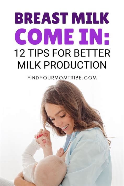 Heres A Little Help For Every Mom Whos Struggling For Her Breast Milk To Come In Check This