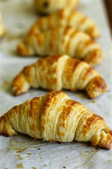 French Croissant Recipe Chocolate Croissants 40 Step By Step Photos Bessie Bakes