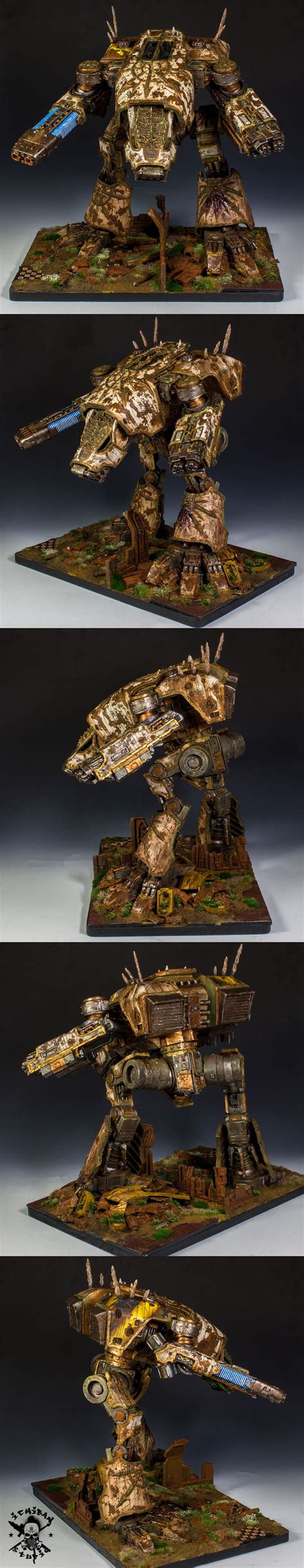 Coolminiornot Chaos Warhound Titan Warhammer 40k Artwork Warhammer