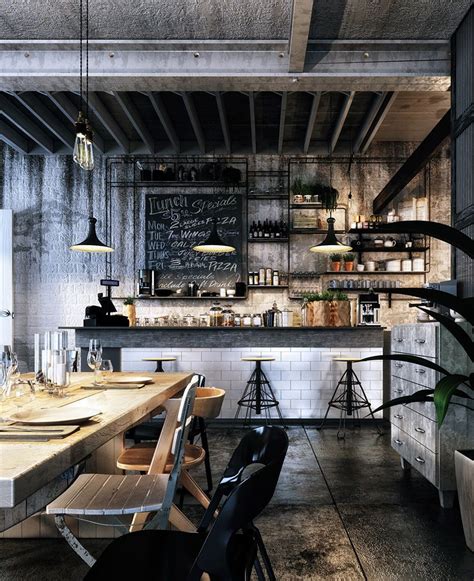 Loft Cafe Bar Design