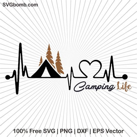 Fields Of Heather: Free Camping Themed SVGS