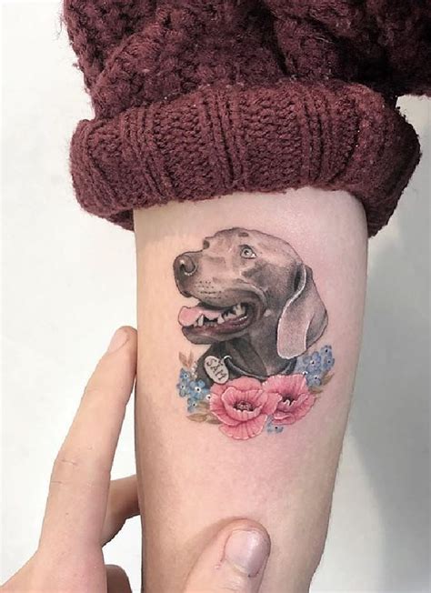20 Awesome Dog Tattoos Ideas For Dog Lovers Animal Tattoos Dog