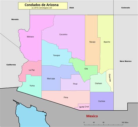 Collection 102 Wallpaper Mapa De Arizona Y California Completed 102023