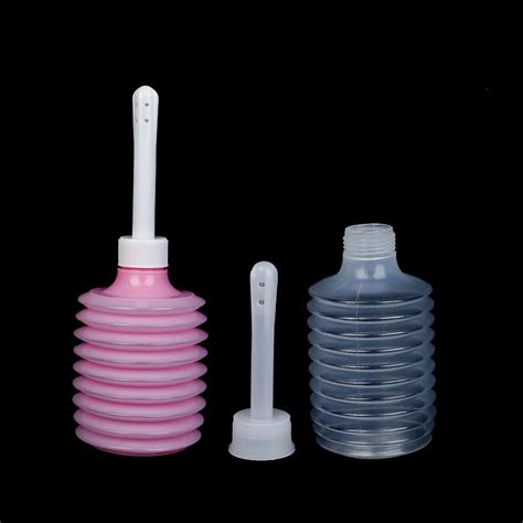 PC Enema Rectal Syringe Vaginal Rinse Plug Anal Vaginal Shower Cleaner Sprayer Disposable
