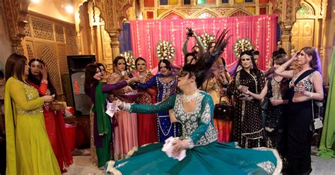 Saris Swirl At Rare Transgender Birthday Party In Pakistan