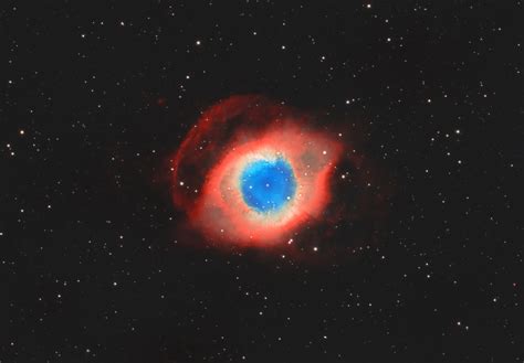 Ngc 7293 Helix Nebula Cosmic Colors