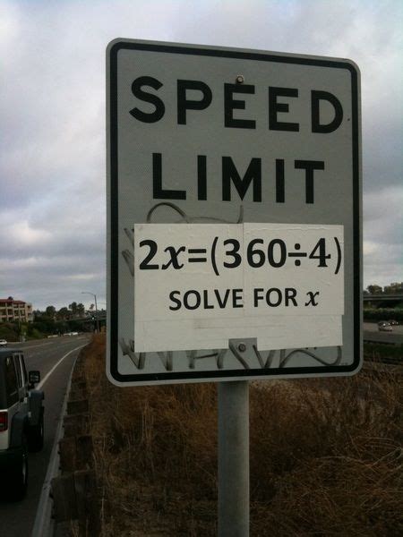 Sebuah fungsi f(x) mempunyai jika dan hanya jika untuk sembarang bilangan real maka. Funny Vandalism Funny Sign #funnysign | Speed limit signs | Pinterest