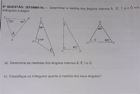 Determine As Medidas Dos Elementos Desconhecidos Nos Seguintes Triângulos