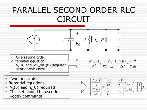 How To Solve Second Order Rlc Circuit Wiring Diagram