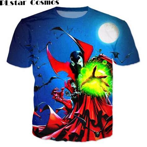 Buy Plstar Cosmos Tshirt Spawn T Shirt Women Men Harajuku 3d T Shirt Outfits