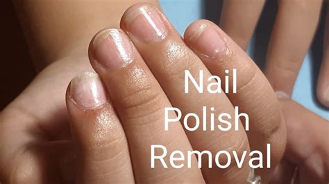 How To Remove Gel Polish At Home Without Acetone Youtube