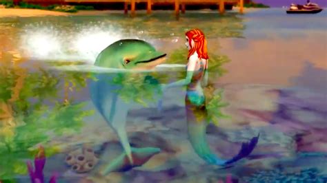The Sims 4 Island Living Expansion Adds A Tropical Paradise With Oceans Mermaids And Dolphins